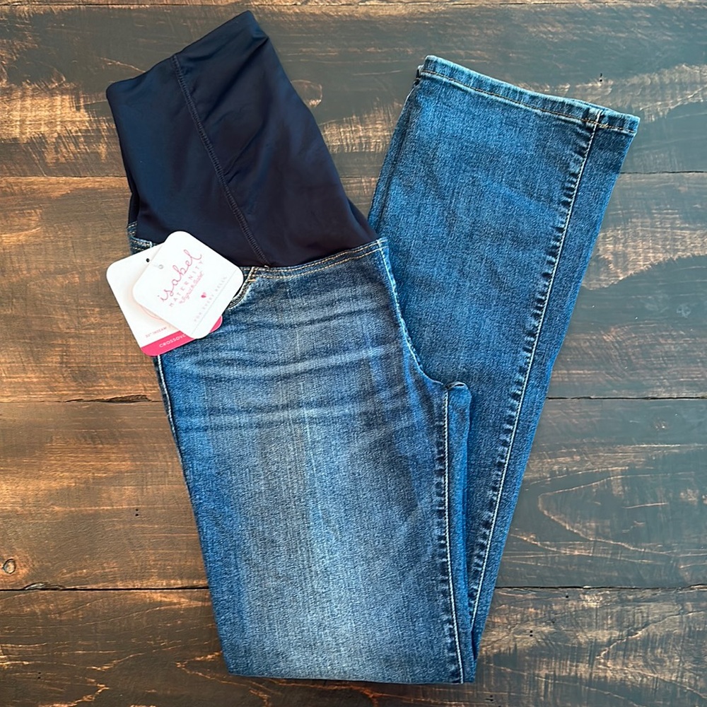 Isabel Maternity by Ingrid & Isabel Bootcut Maternity Jeans